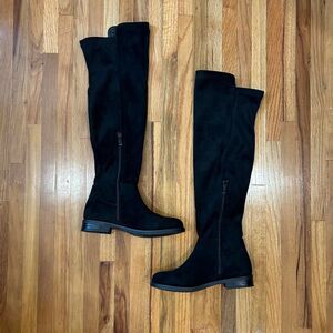 Over the Knee Thigh High Women's Black Boots
